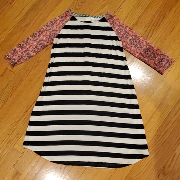 Matilda Jane Other - Matilda Jane 435 T-Shirt Striped Floral Dress